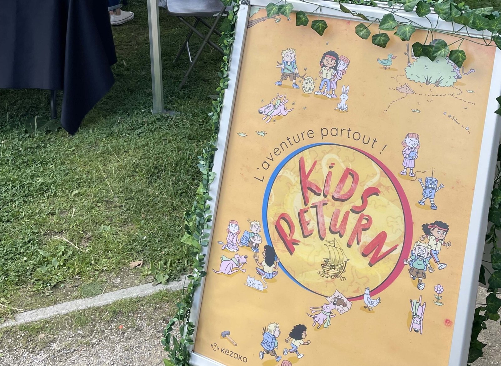 animation exterieure estivale kid's return