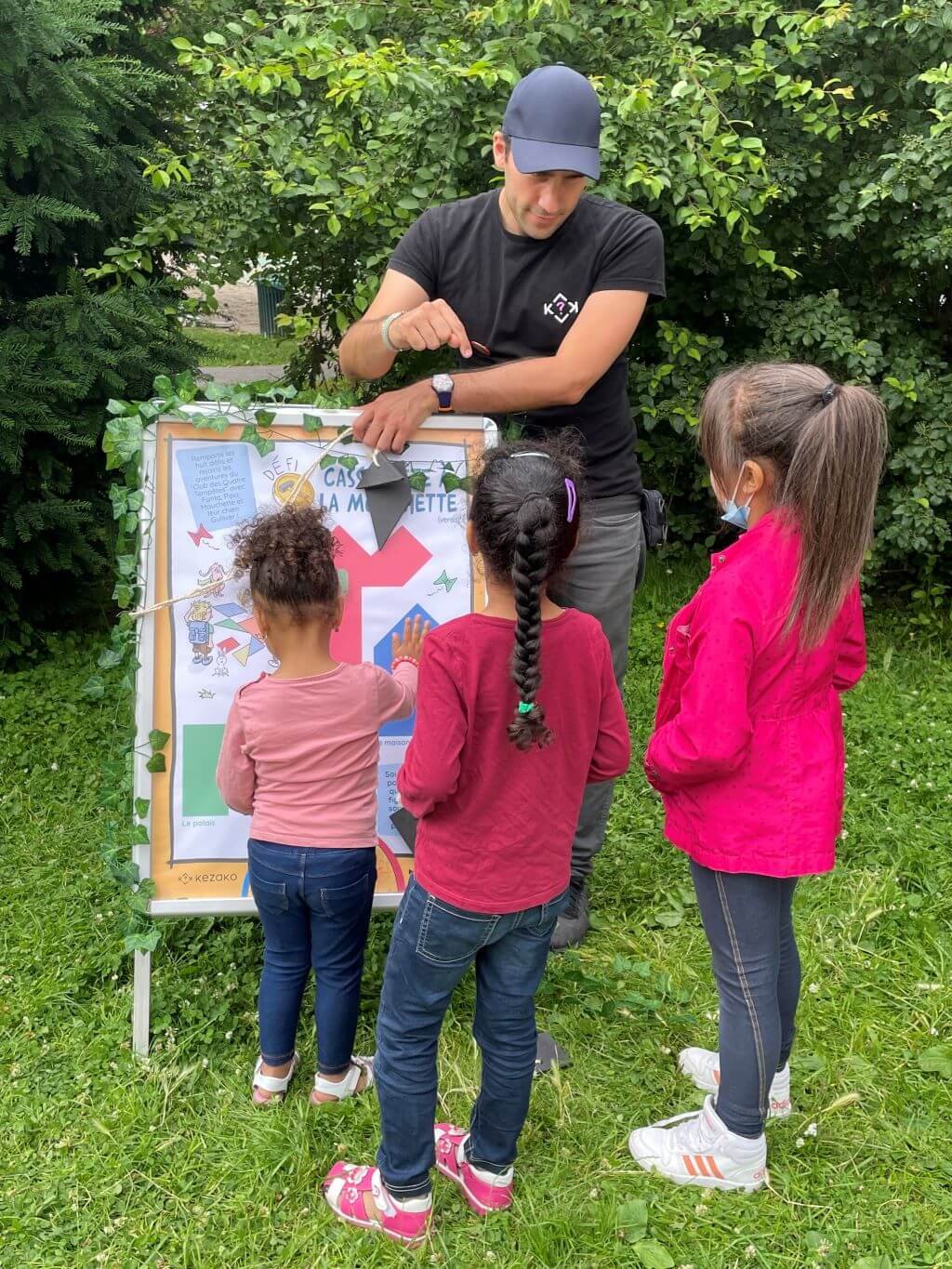 jeu de piste pour enfants